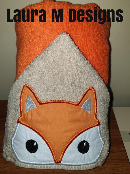 Boy Fox hooded towel